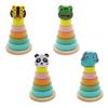 Montessori Toy - Wooden Stacking Tower - Fine Motor Skills - 12 Months and Up