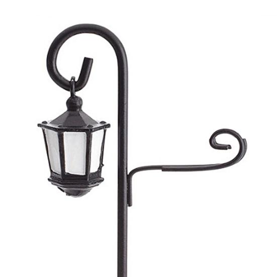 Table Card Holder Eye-catching Add Atmosphere Reusable Decoration Street Lamp Shaped Table Clip for Party