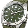Casio Стандартные кварцевые аналоговые 5 ATM водонепроницаемые часы Green Cross Band Overseas Модель [Casio] MTP-B155C-3EV мужские [Товар]