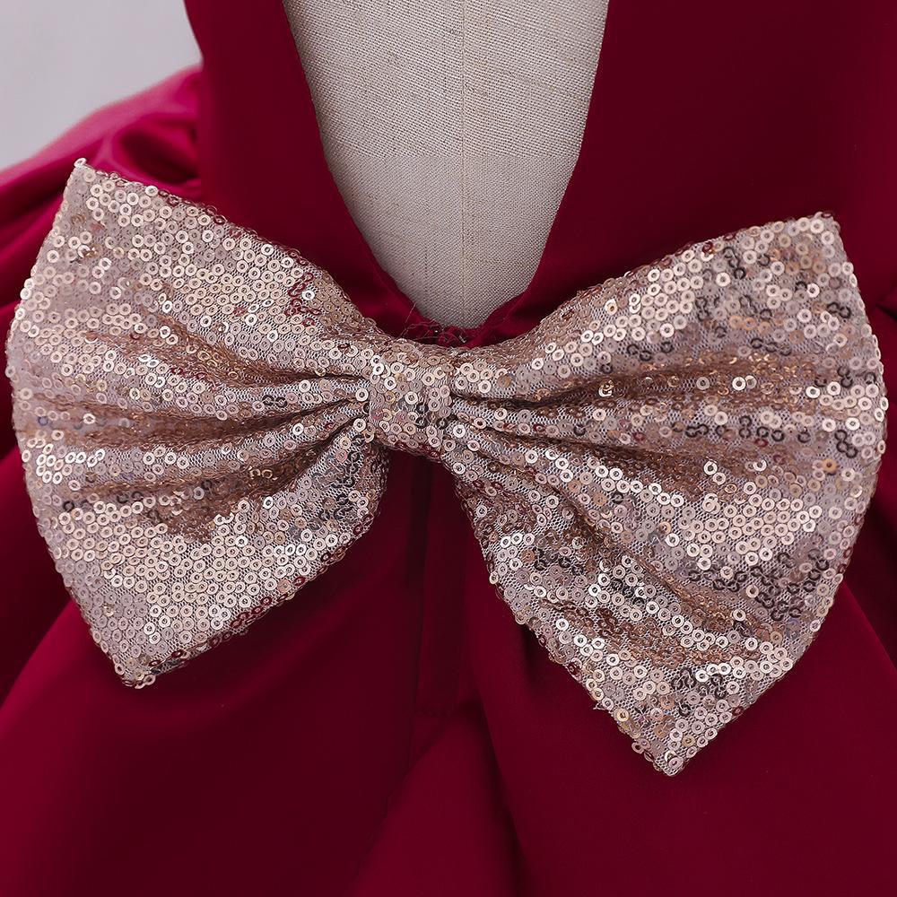 Детское платье на день рождения для детей 0-24 месяцев, одежда для маленьких девочек, кружевные платья принцессы, платье с бусинами для крещения, детское платье