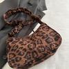 Autumn and Winter Super Fire Niche Leopard Print Bag Women's 2025 New Retro Commuter Messenger Bag Fashion Shoulder Armpit Bag