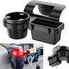 Multi-Functional Car Organizer Box Hanging Storage Rack with Cup Holder Vehicle Interior Accessories Side Door & Window Pockets