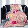 Multifunction Funny Pikmin Fweeee Blanket Accessories Home Decorative Throw Blankets Lightweight Thin Fleece for Couch
