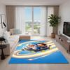 Cute Doraemon Rug, Suitable for Playrooms, Bedrooms, Living Rooms, Sofas, and Other Home Décor; Non-slip Children's Mat.