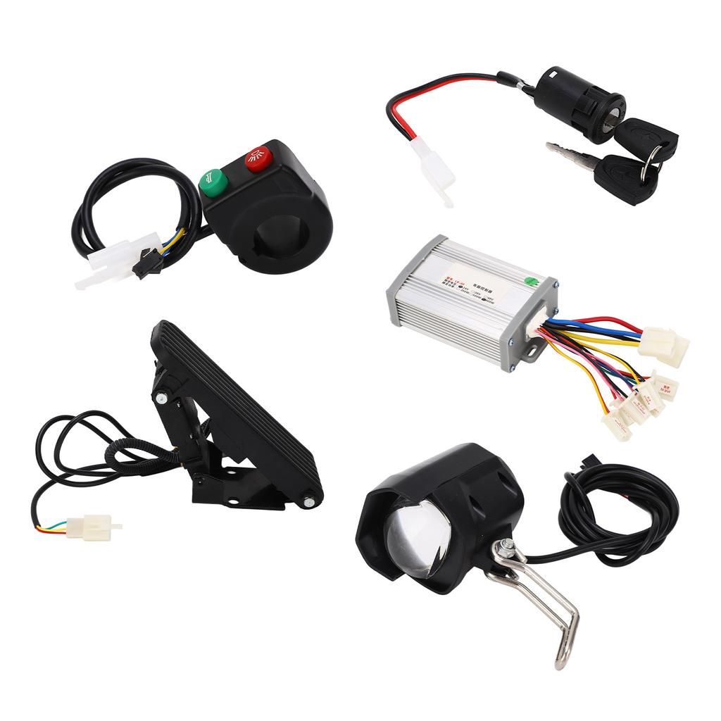 Комплект для переоборудования электрического велосипеда с щеточным контроллером и педальным акселератором 24 В 800 Вт