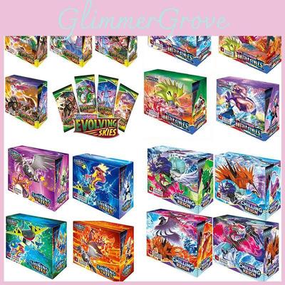 Полная коллекция из 360 карточек Покемон, включая Sword Shield Evolving Skies Shining Fates
