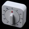 For Preparation Down Food Round Reminder White Baking 60 Minutes Kitchen Square Mechanical Timer