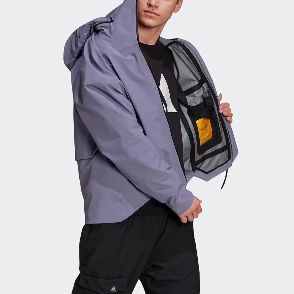 adidas Куртка Мужская Осенняя Фиолетовая (унисекс) Куртки GT6576