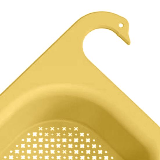 2 шт. декоративная корзина для слива, хорошая устойчивость, пластиковая полая многофункциональная корзина для фильтра для раковины в форме лебедя для дома