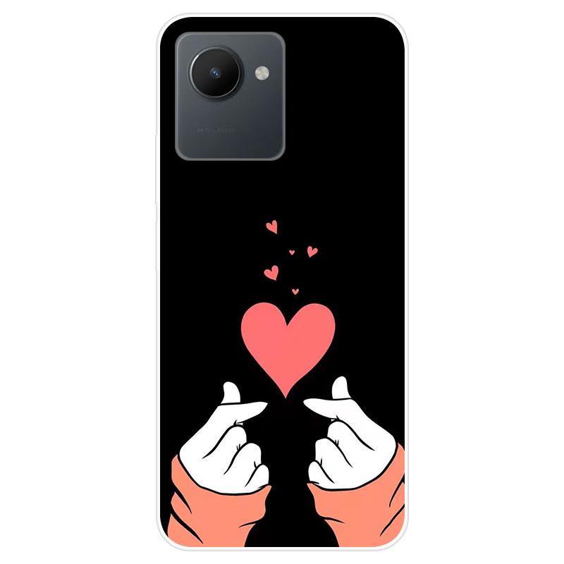 Для Realme C30S C 30S RealmeC30S чехол Мягкая силиконовая задняя крышка Чехол для телефона с рисунком из мультфильма Разнообразие