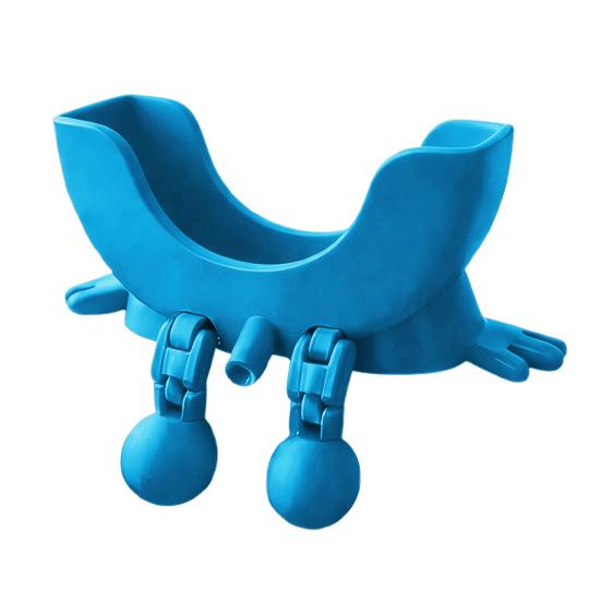 Симпатичная подвесная подставка для губки с дренажным отверстием, напечатанная на 3D-принтере, с подвесными ножками, забавная подставка для губки на кухонную раковину.