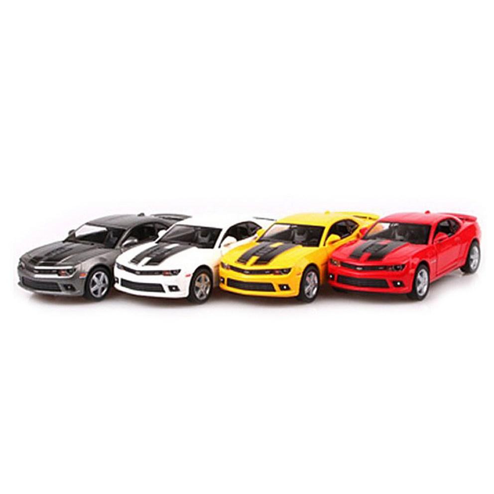 Kinsmart 2014 Chevrolet Camaro Металлическая машинка-игрушка с механизмом pull-back