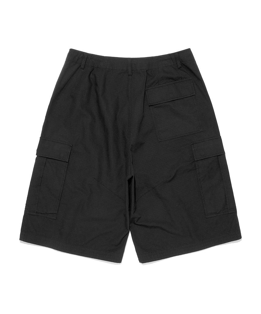 LEE Cut-Out Detail Cargo Shorts Black