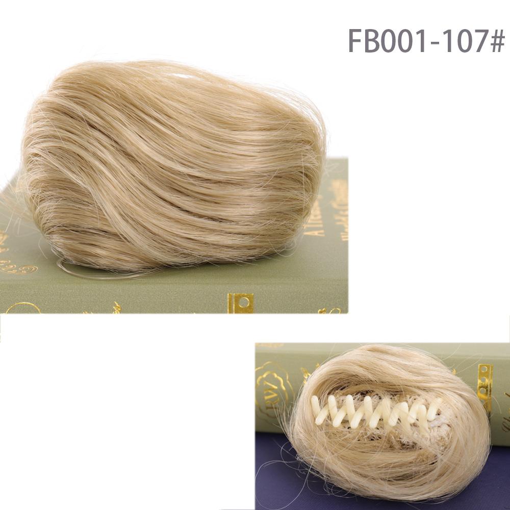 Bybrana Ladies Wear Clip-On Hair To Groom Their Hair Every Day. Natural Synthetic Hair