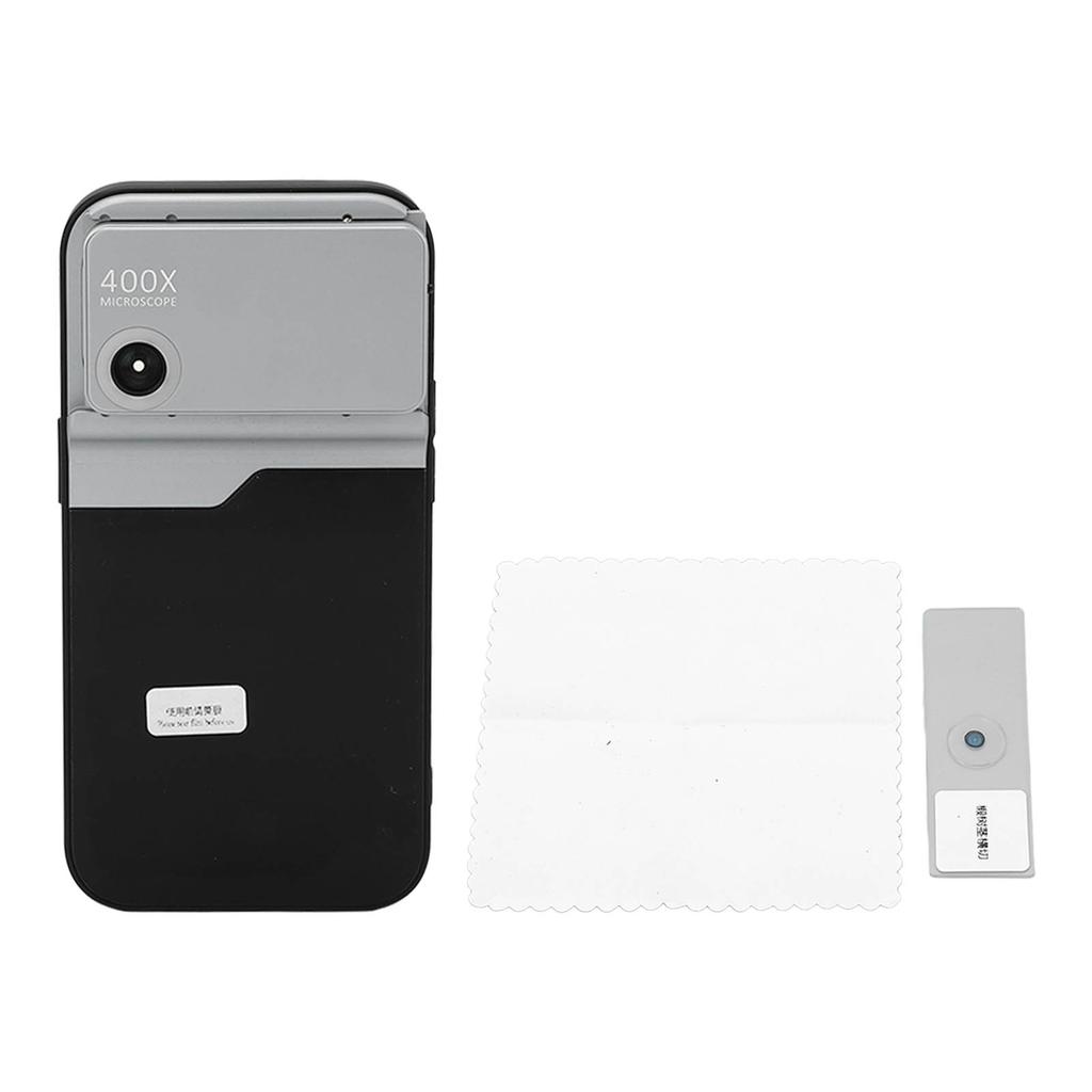 Объектив микроскопа для мобильного телефона 400X Мини Высокой четкости Адаптеры объектива микроскопа для мобильного телефона для Iphone14 Pro