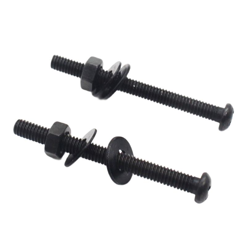 12 шт. Высокопрочные винты с внутренним шестигранником Высокопрочные винты из углеродистой стали для крепления тормозной клетки компьютерного охлаждающего вентилятора