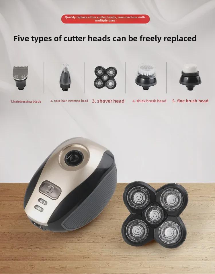 Multi-Function Five-Head Bald Shaver