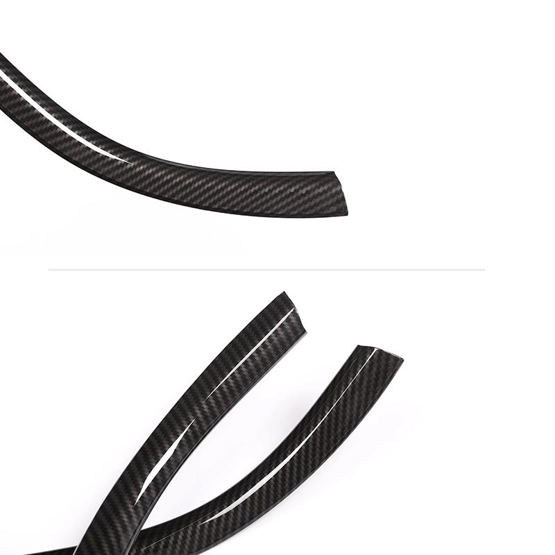 2 шт. салон автомобиля центральная панель управления боковые полосы наклейка наклейка отделка для Mercedes Benz AB CLA GLA Class W176 A180 C117