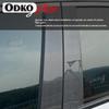 Для Honda CRV 2007 2008 2009 2010 2011 Накладки на стойки дверей и окон Автомобильные наклейки Декоративные элементы экстерьера Черный