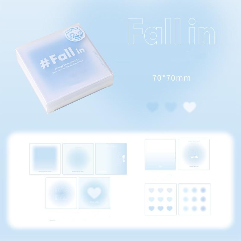 112 листов/коробка, градиентная бумага, блокнот для заметок, DIY журнал, украшение для скрапбукинга, милая бумага для заметок, канцелярские принадлежности