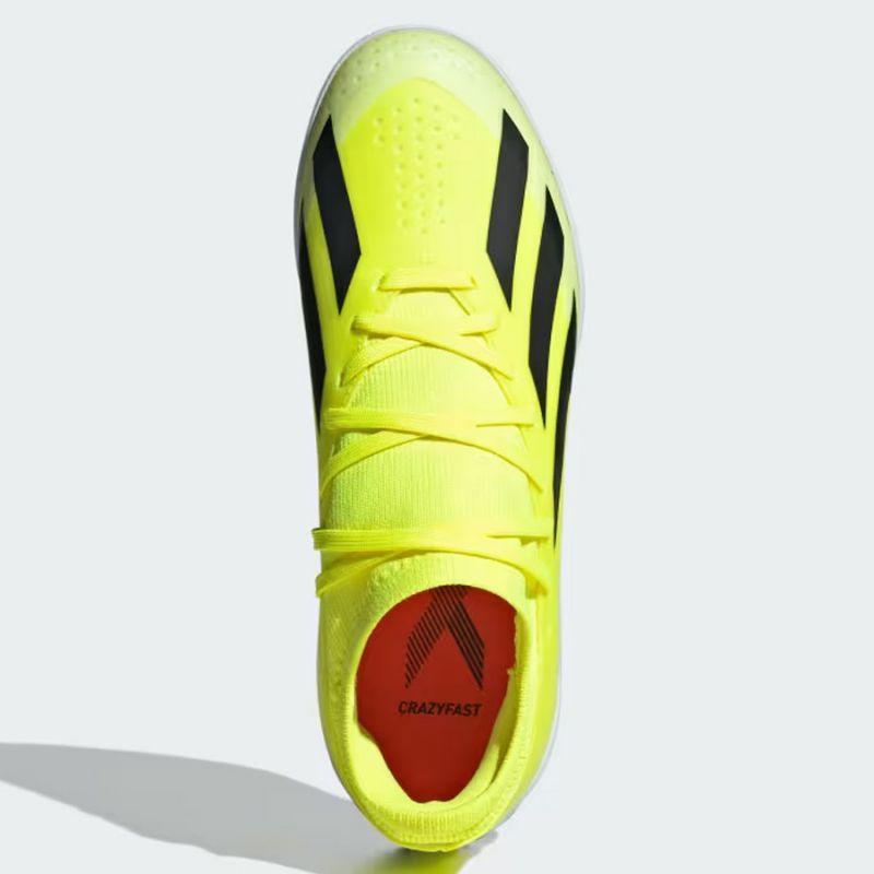 Adidas x crazyfast league indoor soccer shoes yellow