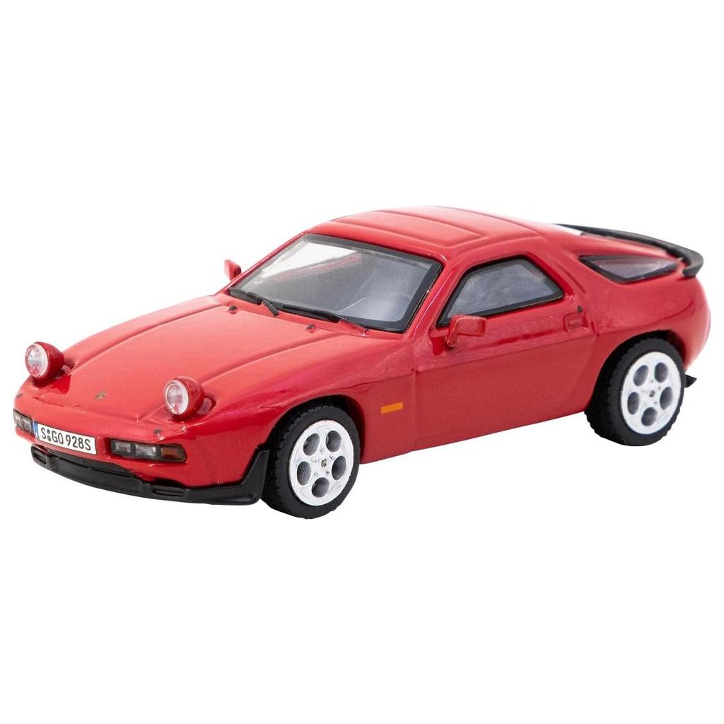 TARMAC WORKS 1/64 Porsche 928 S Red Diecast Model Car
