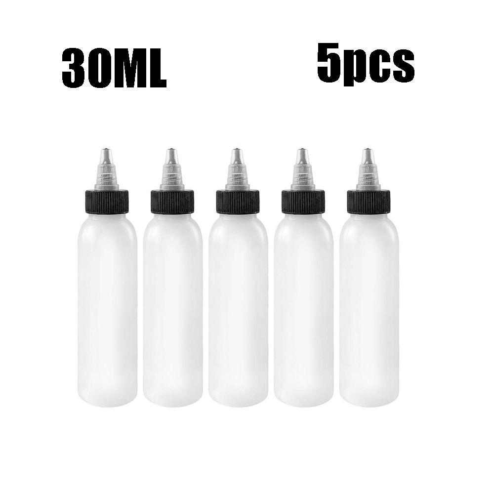 Cap Makeup Tools Squeezable Tattoo Ink Bottles Refillable Bottles Pigment Container Dropper Bottles