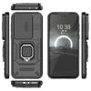 For Huawei Pura 70 Pro/Pura 70 Pro+ Kickstand Case Slide Lens Protection PC+TPU Phone Cover