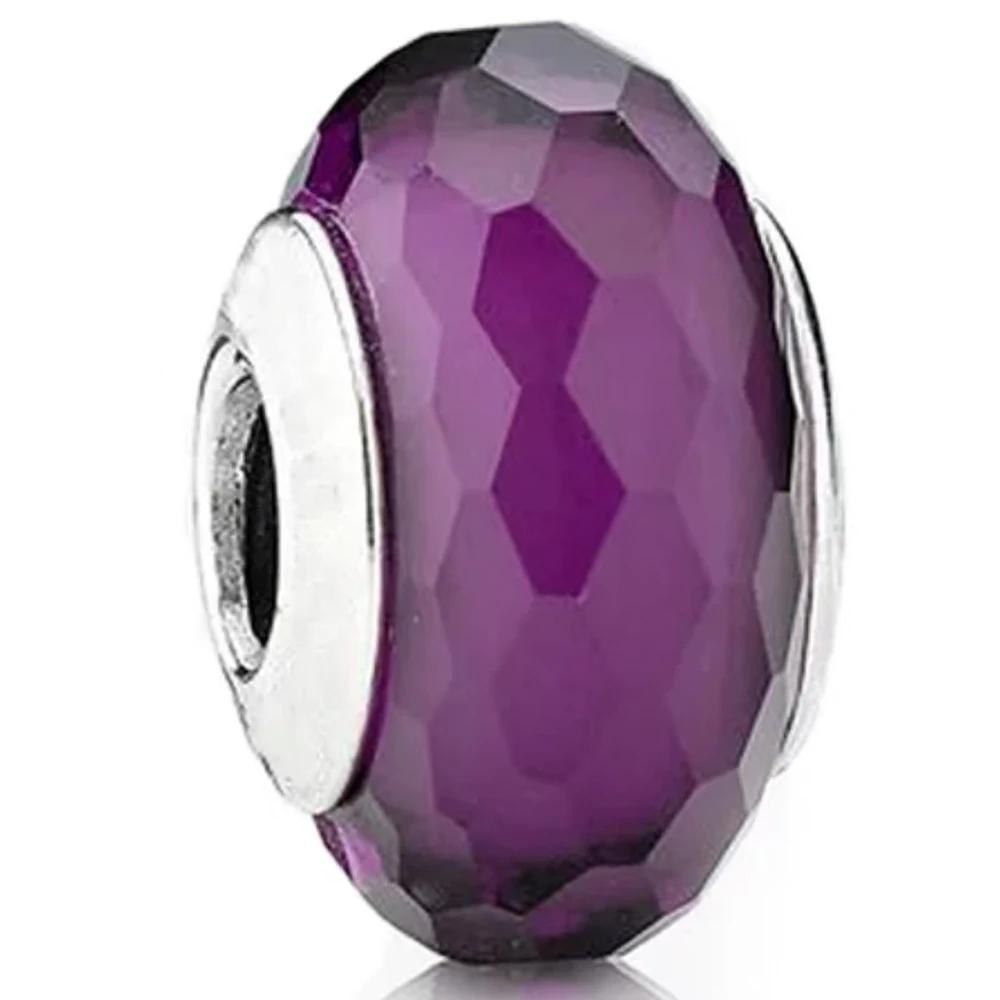 Новые оригинальные медные бусины-шармы из муранского стекла в виде цветка и листа, космическая радуга, для браслета, сделай сам, женские ювелирные изделия, подарок