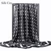 High-quality Luxurious Silk Scarves Headband Scarfs Neck Scarf For Women Chain Silk Scarf Women's Decorative Shawl