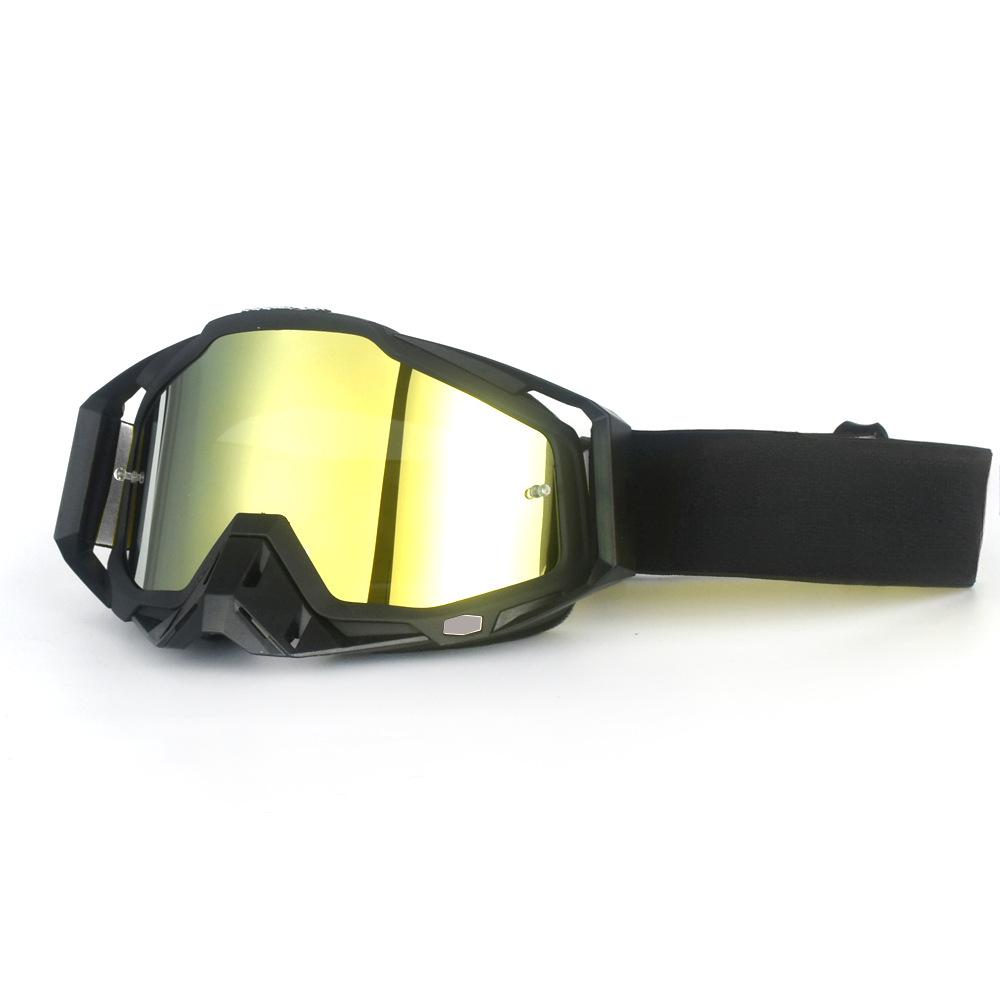 Мотоциклетные очки, внедорожные очки, очки для горного велосипеда/квадроцикла/мохера, маска, съемные линзы, защита от ветра и ультрафиолета, для езды на велосипеде.