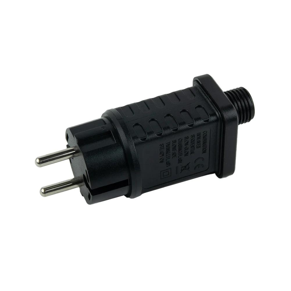 Водонепроницаемый и надежный трансформатор для гирлянд с 6-часовым таймером, идеально подходит для использования на открытом воздухе и в помещении