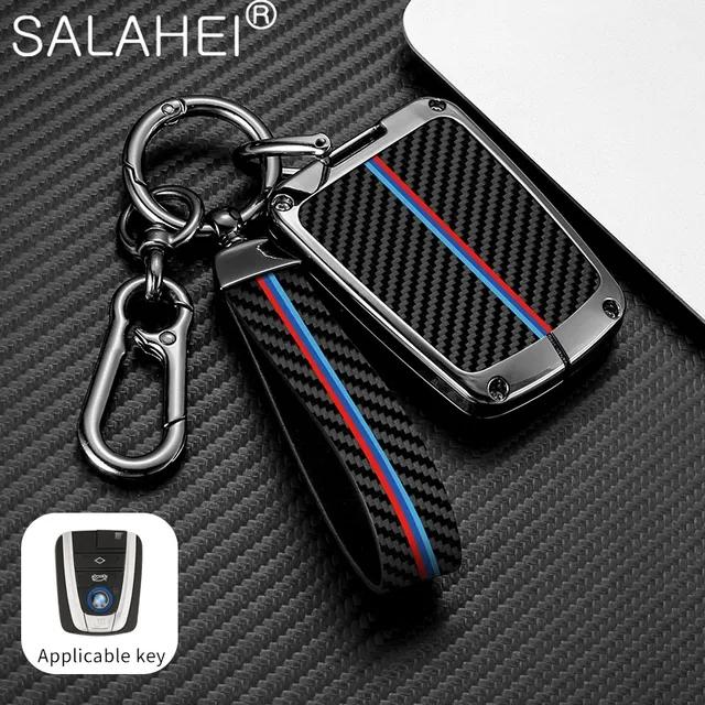 Чехол для дистанционного ключа автомобиля из цинкового сплава, чехол-держатель, брелок для BMW I3 I8 серии, защитный брелок без ключа, автоаксессуары для интерьера
