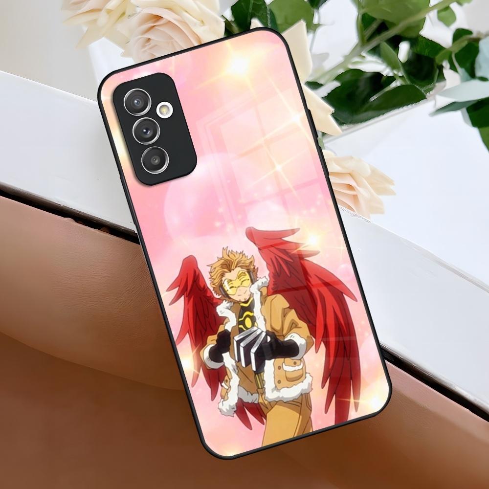 My Hero Academia Hawks Phone Case for Samsung A15 A25 A35 A55 A14 A24 A34 A54 A13 A23 A33 A53 A12 A22 A32 A52 A11 A05 Cover