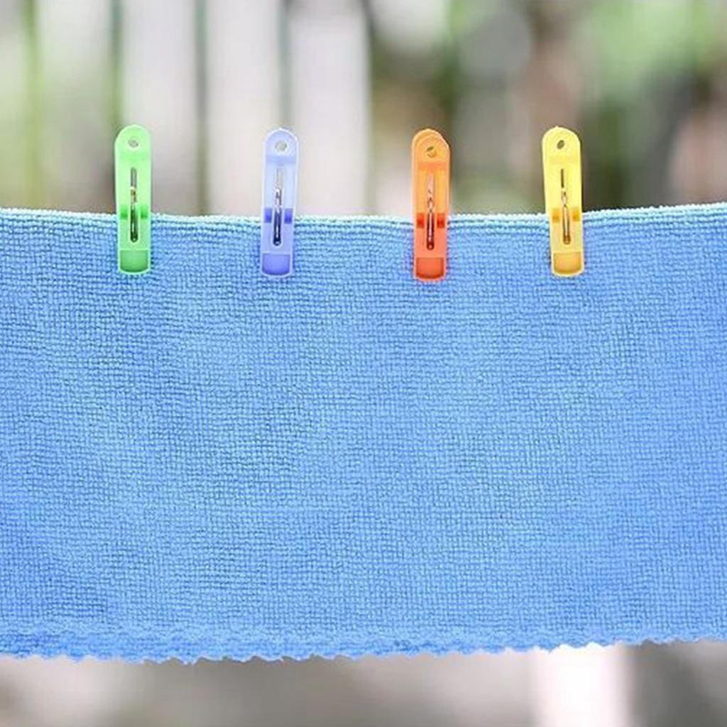 Пластиковый зажим для белья, зажим для белья, 20 цветных зажимов для одежды, 4 цвета зажима для одежды для семейного пляжного кемпинга, зажим для носков, одеял, одежды
