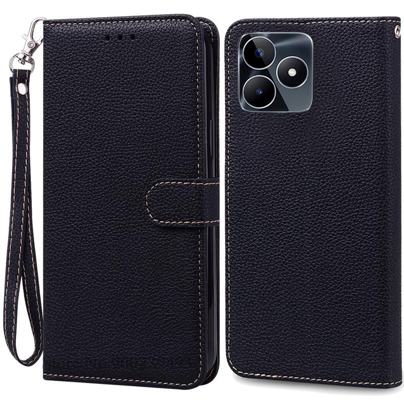 For Realme C53 Case Wallet Flip Cover Leather Case for OPPO Realme C53 C 53 Pu Leather Phone Bags RealmeC53 Cover Fundas Coque