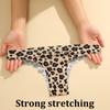 4Pcs/Set Seamless Colorful Brazilian Pants Lady Sexy Underwear Ice Silk Underpants Low Waist G-string Soft Thin Briefs