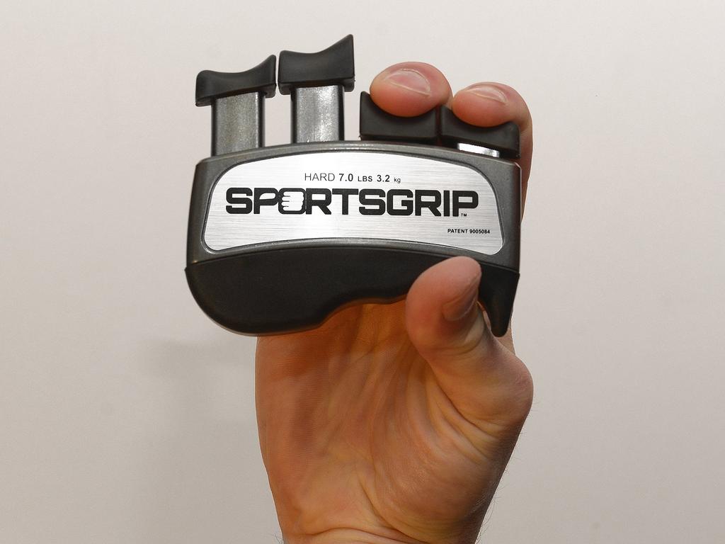 SPORTSGRIP Тренажер для кистей и пальцев (Твердый - 7 фунтов  3,2 кг) – Эргономичный тренажер для пальцев улучшает хват для спортсменов всех видов спорта