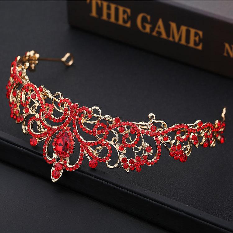 Свадебная корона в корейском стиле, повязка на голову, большая корона, тиара, свадебный стиль, корона королевы, принцессы, свадебные аксессуары