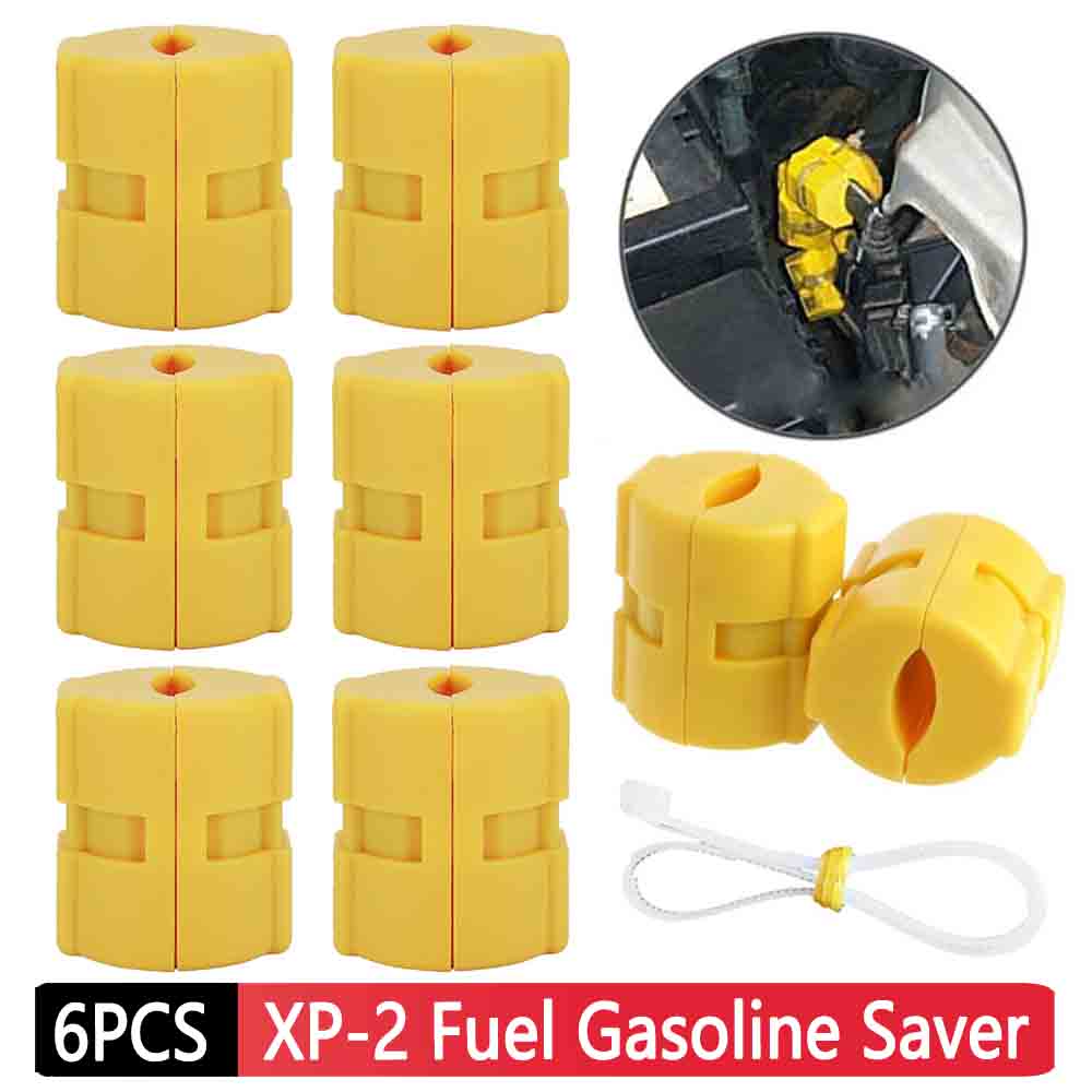 6 шт. Магнитный топливный экономайзер XP-2, автомобильный магнитный бензиновый экономайзер, экономящий топливо, автомобильный грузовик, топливный бензиновый редуктор выбросов