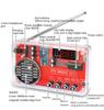 RDA5087 Набор для сборки FM-радио 3-ваттный динамик DIY Электронный набор Печатная плата Изготовление Приемник 50-108 МГц Разборные компоненты С антенной