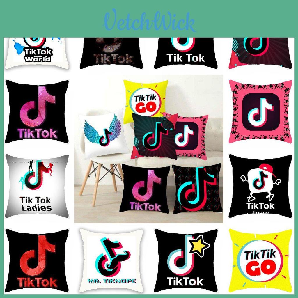 Дизайн Tiktok Мягкая Наволочка Роскошная Наволочка Для Подушки Для Декора Дивана И Автомобиля 18 дюймов