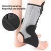 Adjustable Ankle Brace with Dual Aluminum Splints Ankle Stabilizer X-Type Restraint Belt Sports Injury Recovery Prevention
