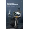 360° Steering Industrial Endoscope Camera 8mm 5"IPS Screen Single&Dual Lens Inspection Borescope 1080P For Car Engine Pip