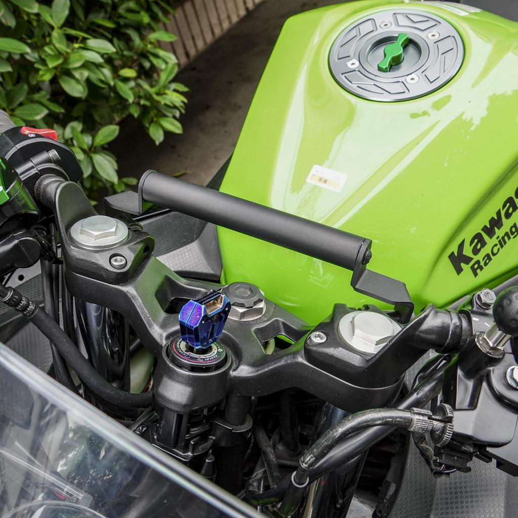 Motikvans Зажимная планка Мультидержатель для Kawasaki Держатель для мобильного телефона