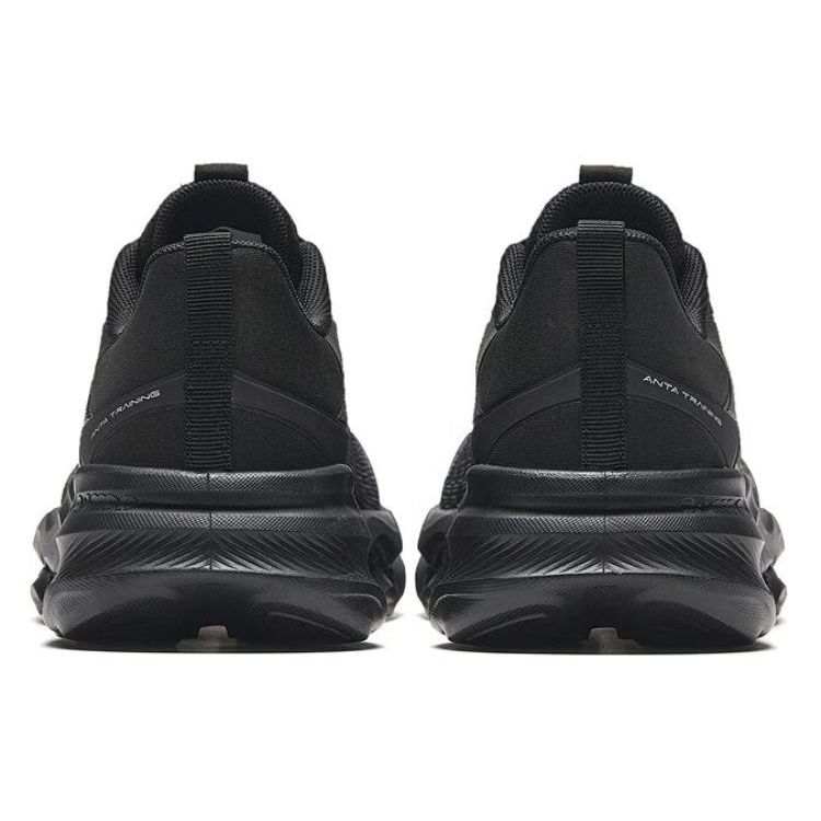 Anta Кроссовки Shining Pro 4 с амортизацией, нескользящие, прочные, с низким верхом, мужские, черные 112337711-4
