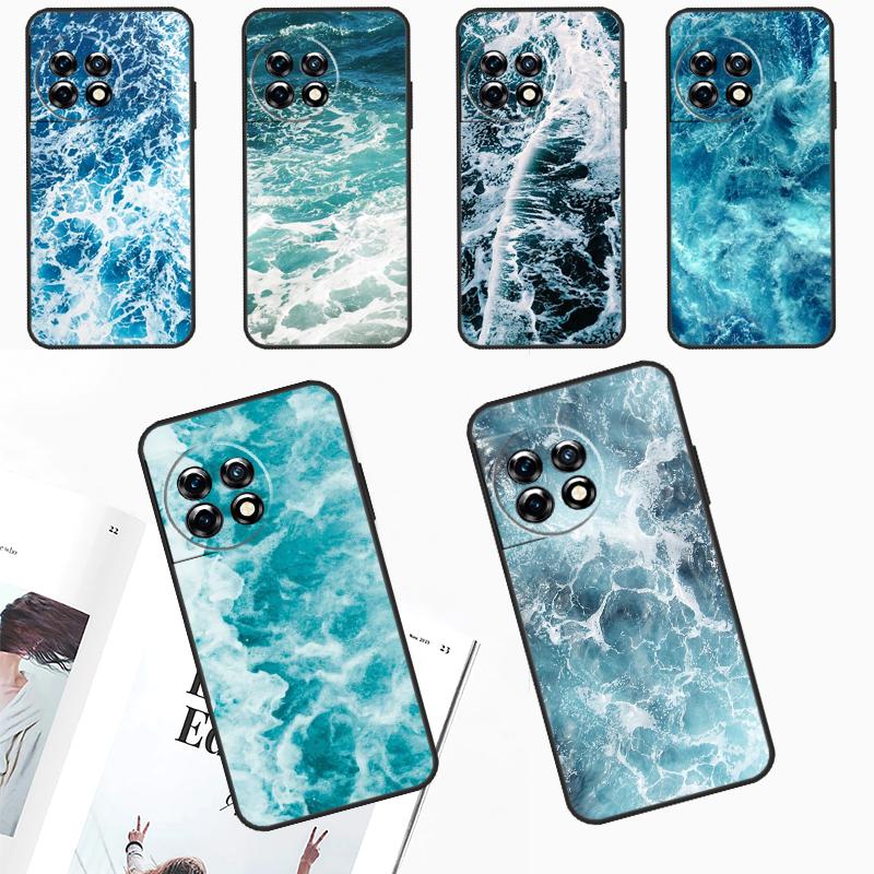 Синий морской океан волны чехол для OnePlus 12 11 9 10 Pro 9RT 10T 10R 12R OnePlus Nord N10 N20 CE 2 3 Lite 2T Coque