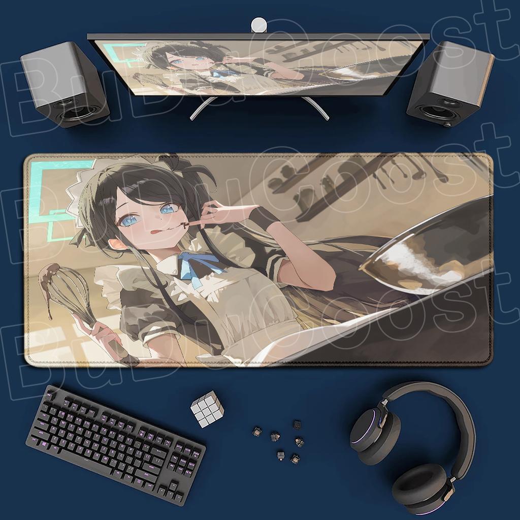 Новая игра Blue Archive Милая девушка Тэндо Алис Коврик для мыши HD Печать Ноутбук Резиновый Офисный коврик PC Игровые аксессуары Большой ковер для стола