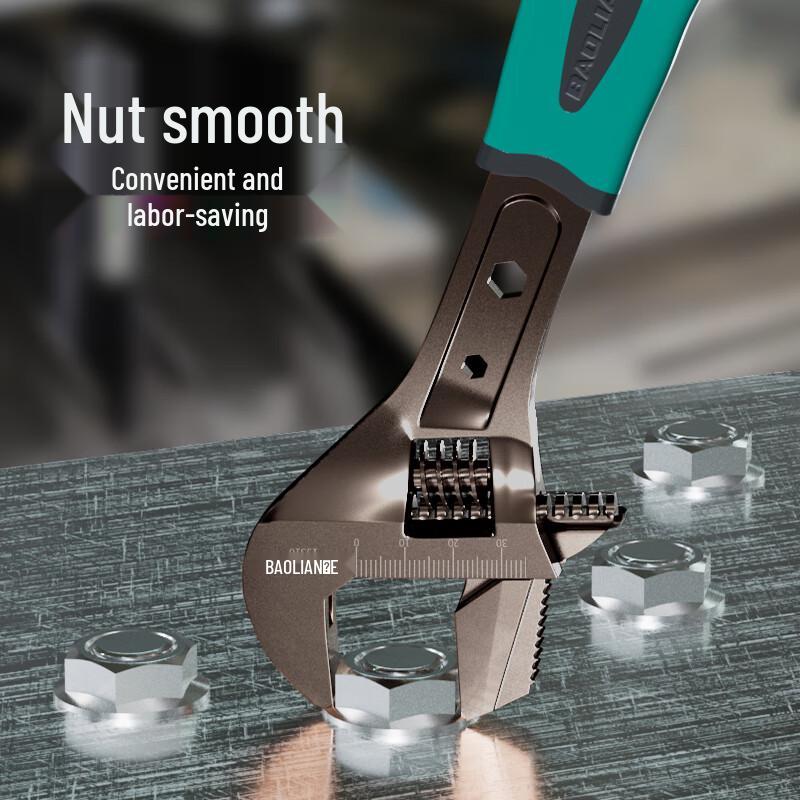 Baolian Dual-Purpose Adjustable Wrench