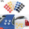 Automobile Decoration Creative Fashion Footprint Prints Car Sticker  Cute Cat Paw
